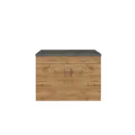 Möbelix Küchenunterschrank B: 100 Cm Eiche Dekor/anthrazit