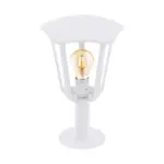 Möbelix Stehleuchte Monreale Weiß/ Transparent