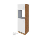 Möbelix Backofen-/kühlschrank- Umbauschrank B: 60 Cm Weiß