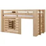 Möbelix Hausbett Hütte 90x200 Cm Kiefer Natur Echtholz