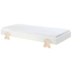 Kinderbett Modulo 90x200 Cm Kiefer Massiv Mit Lattenrost