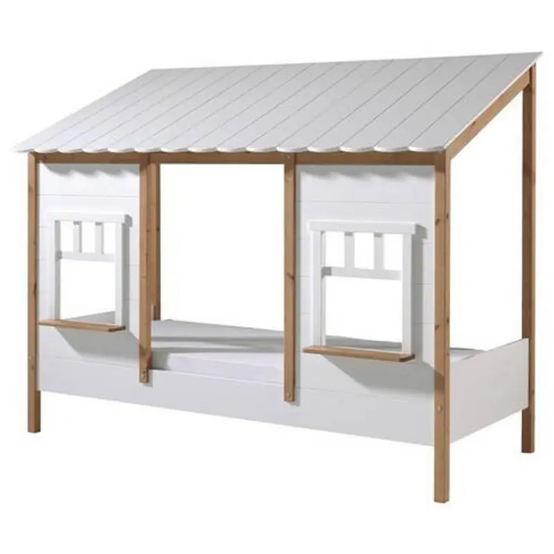 Hausbett Babs 90x200 Cm Kiefer Weiß