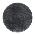 Möbelix Hochflor Teppich Grau Brilliant Rund Ø 120 Cm