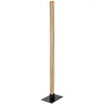 Möbelix Stehlampe Doro dimmbar Opal/Schwarz 3-Fach Schaltbar