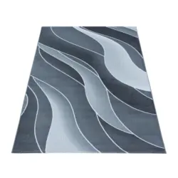 Webteppich Grau Costa 200x290 Cm