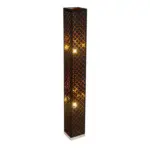 Möbelix Stehlampe Clarke Schwarz/goldfarben Länglich