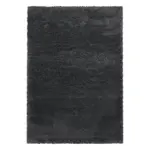 Möbelix Hochflor Teppich Grau Fluffy 160x230 Cm
