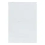 Möbelix Hochflor Teppich Weiß Fluffy 140x200 Cm