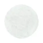 Möbelix Hochflor Teppich Weiß Fluffy Rund Ø 160 Cm