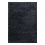 Möbelix Hochflor Teppich Anthranzit Naturfaser Fluffy 160x230 Cm