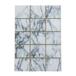 Webteppich Gold Naturfaser Naxos 140x200 Cm