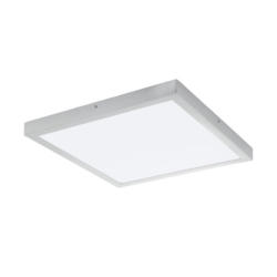 Aufbauleuchte Fueva L: 50 Cm Silberfarben/weiß, 25 W, Led