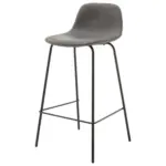 Möbelix Barhocker Mit Lehne Roma Grau/schwarz