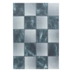 Teppich Läufer Blau Ottawa 80x250 cm