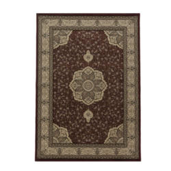 Orientalischer Webteppich Rot Naturfaser Kashmir 160x230 Cm