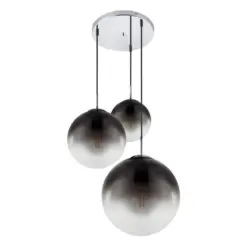 Hängeleuchte Varus H: 120 cm 3-Flammig, Dynamisches Design