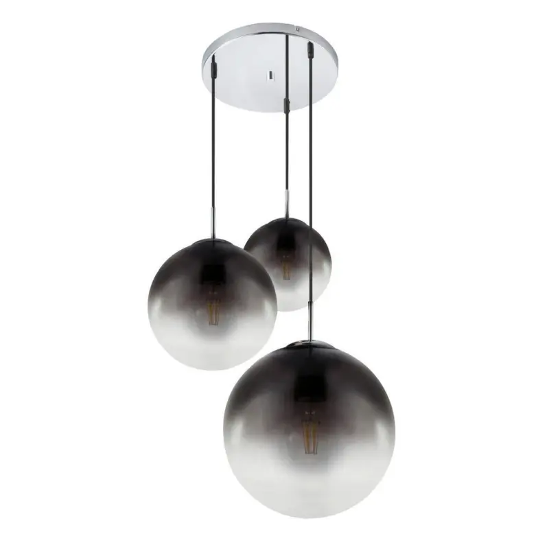 Hängeleuchte Varus H: 120 cm 3-Flammig, Dynamisches Design