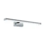 Möbelix Spiegelleuchte Pandella Länglich Silber/Weiß 7,4 W