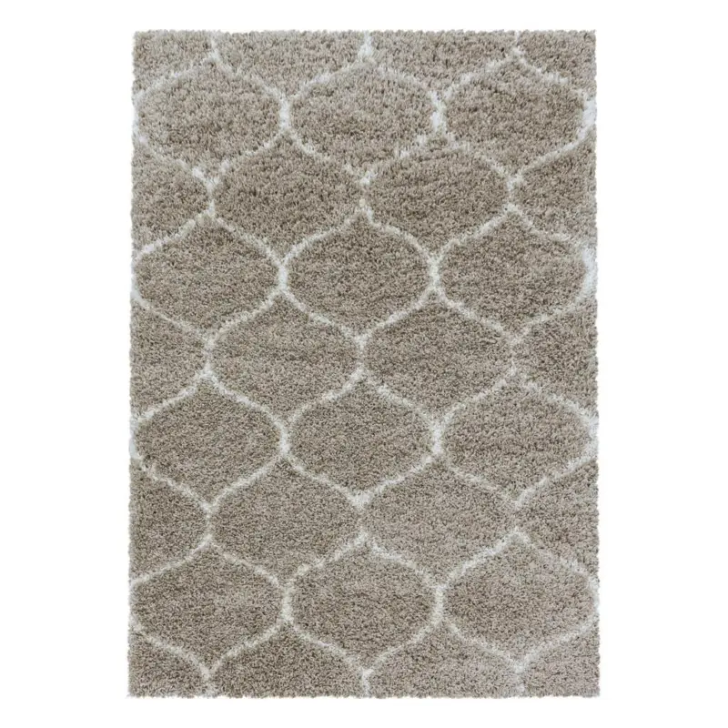 Webteppich Beige Naturfaser Salsa 140x200 Cm