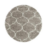 Möbelix Webteppich Beige Naturfaser Salsa Ø 200 cm