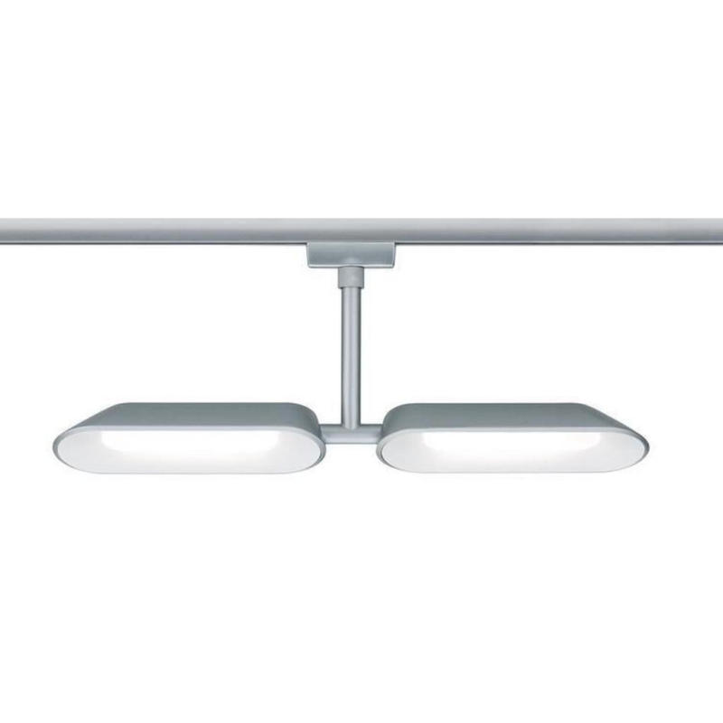 Schienensystem Urail Strahler 95469 2x Led Flach Verstellbar