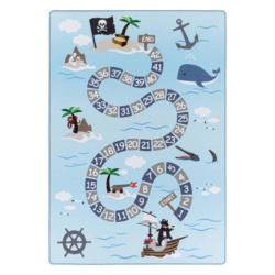 Spielteppich Pirat Blau Play 160x230 cm