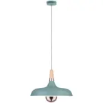 Möbelix Hängeleuchte Juna H: 145,5 Cm 1-Flammig, Mintgrün, Dimmbar