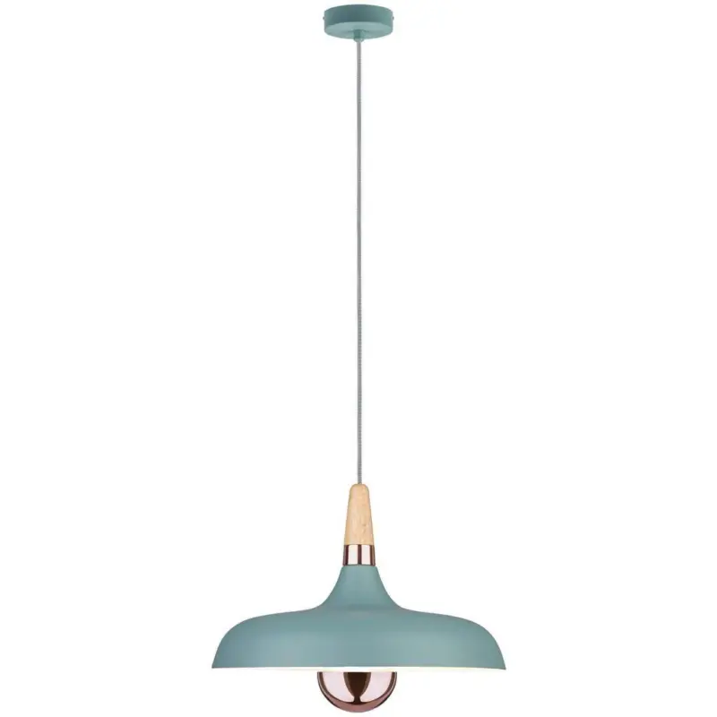 Hängeleuchte Juna H: 145,5 Cm 1-Flammig, Mintgrün, Dimmbar