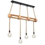 Möbelix Hängeleuchte Ulleu H: 120 cm 4-Flammig