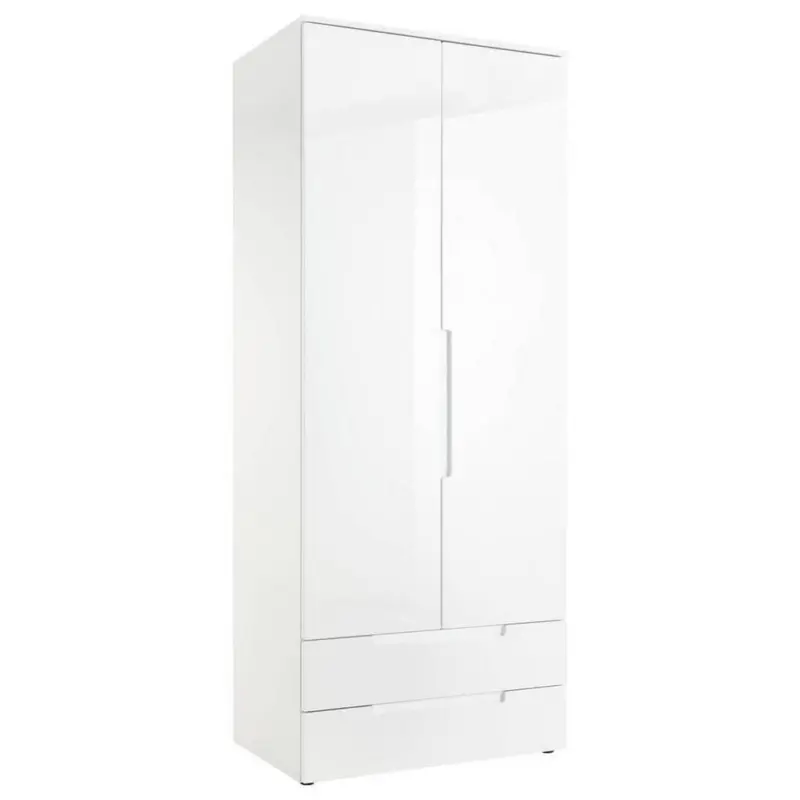 Drehtürenschrank +schubladen B: 84 Cm Spice, Weiß