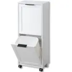 Möbelix Mehrzweckschrank Weiß Bxh 36x94 Cm Mit Mülleimern