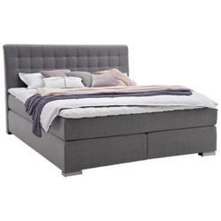 Boxspringbett 180x200 Lenno Grau