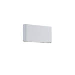 Möbelix Außenwandleuchte 9 Watt Aluminium, Wandmontage