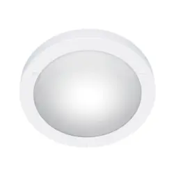 Deckenleuchte Ø 31,5 Cm 1-Flammig Rund Opalglas Matt