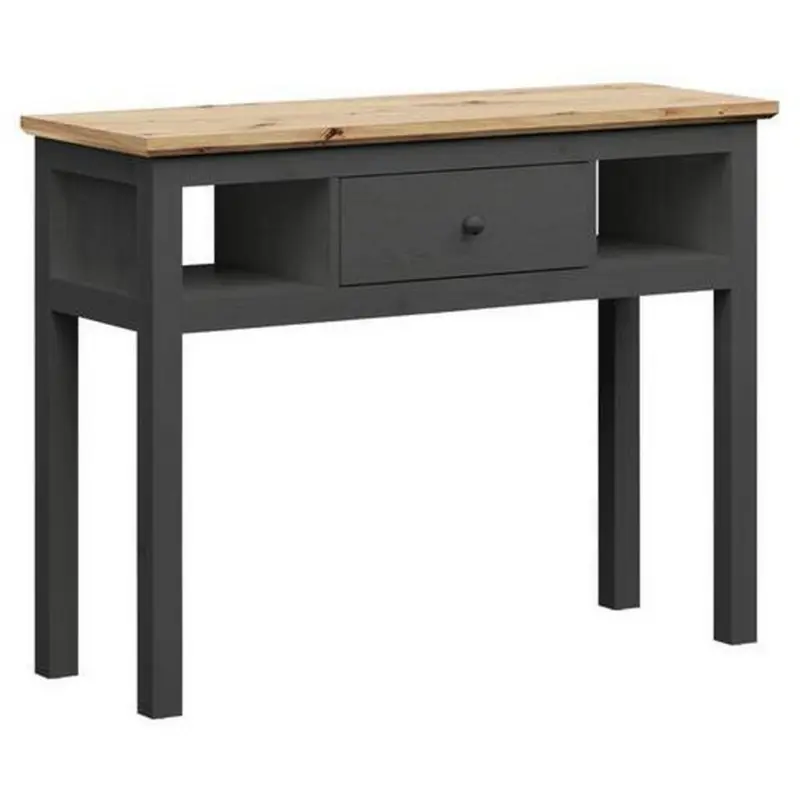 Schminktisch Bondy Eiche Dekor /graphit B: 114 Cm Mit Lade