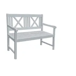 Gartenbank Holz 2 Sitzer Malm&ouml;