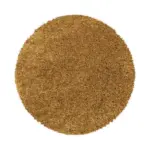 M&ouml;belix Hochflor Teppich Goldfarben Naturfaser Sydney &Oslash; 200 Cm