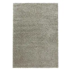 Hochflor Teppich Naturfarben Naturfaser Sydney 140x200 Cm