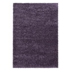 Hochflor Teppich Violett Naturfaser Sydney 100x200 Cm