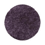 Möbelix Hochflor Teppich Violett Naturfaser Sydney Ø 200 Cm
