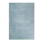 Möbelix Hochflor Teppich Hellblau Loft 130x190 cm