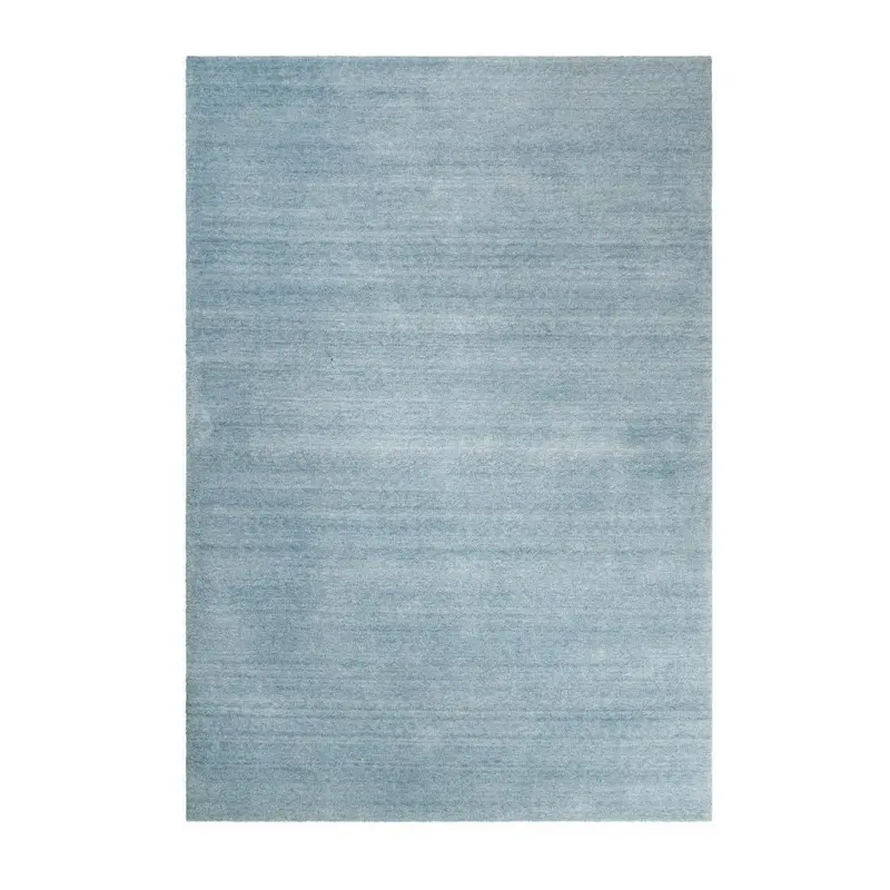 Hochflor Teppich Hellblau Loft 200x200 Cm