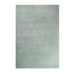 Hochflor Teppich Hellgrün Loft Baumwolle 120x170 Cm