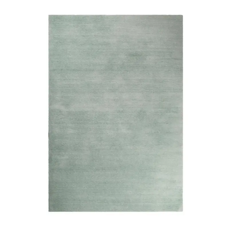 Hochflor Teppich Hellgrün Loft Baumwolle 70x140 Cm