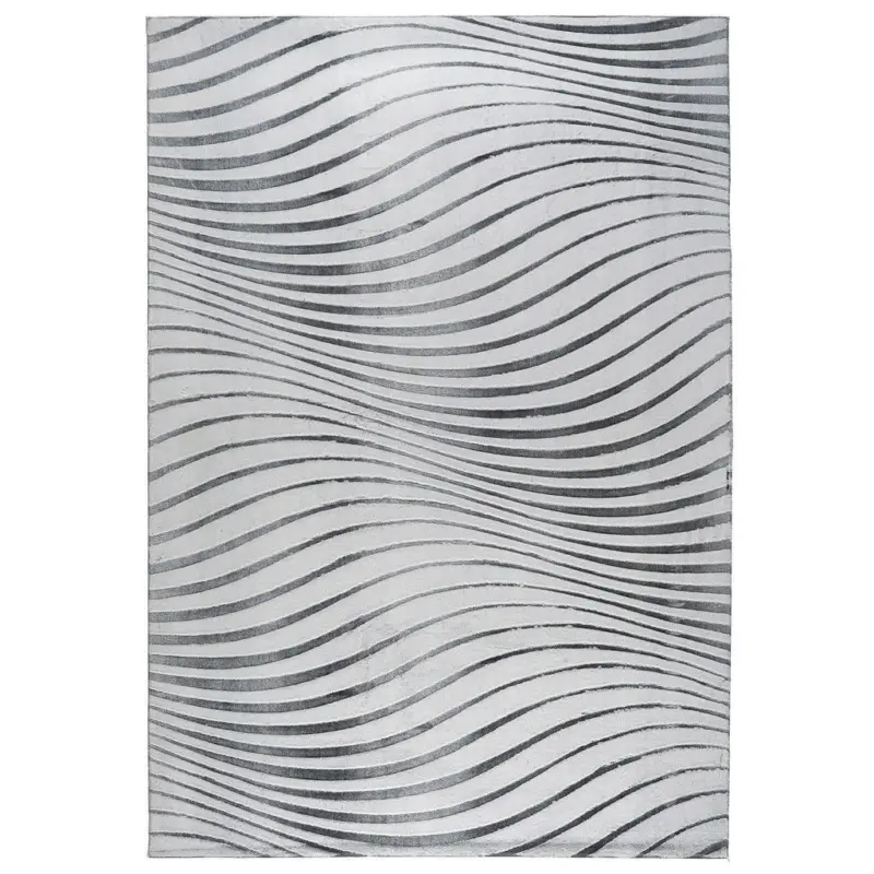 Fellteppich Veronika Grau/weiß 160x220 Cm