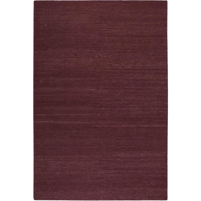 Handwebteppich Bordeaux Baumwoll Rainbow Kelim 160x230