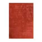 Möbelix Hochflor Teppich Rot Loft 70x140 Cm