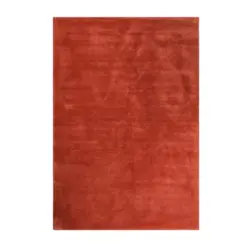Hochflor Teppich Rot Loft 70x140 Cm