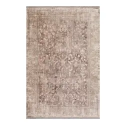 Webteppich Sand/beige Vintage Upperground Bazaar 240x340 Cm Sandfarben, Beige 240/340 cm