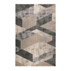 Webteppich Grau/sand/beige Tamo 133x200 Cm